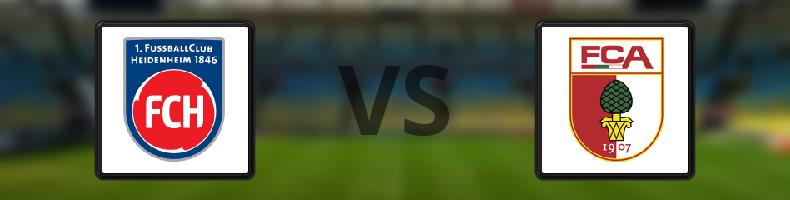 FC Heidenheim - FC Augsburg odds, speltips, resultat i Bundesliga