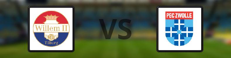 Willem II - Zwolle odds, speltips, resultat i Eredivisie