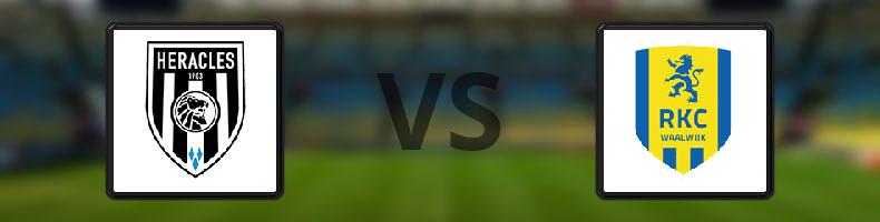 Heracles Almelo - Rkc Waalwijk odds, speltips, resultat i Eredivisie