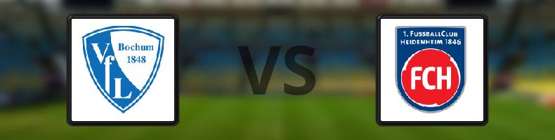 Bochum - FC Heidenheim odds, speltips, resultat i Bundesliga