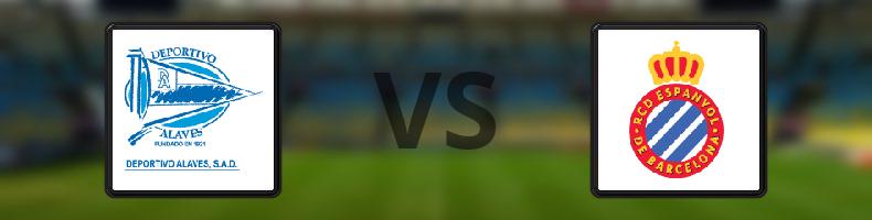 Alaves - Espanyol odds, speltips, resultat i La Liga