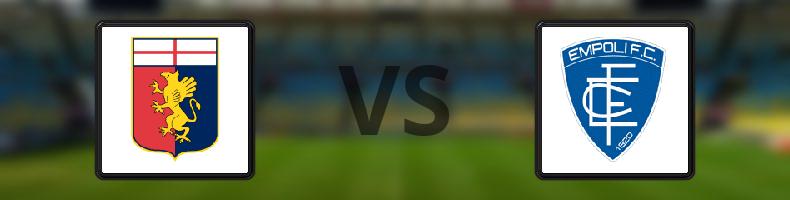 Genoa - Empoli odds, speltips, resultat i Serie A