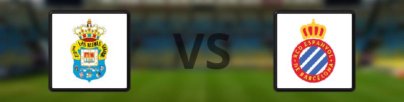 Las Palmas - Espanyol odds, speltips, resultat i La Liga