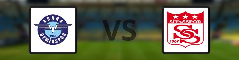 Adana Demirspor - Sivasspor odds, speltips, resultat i Süper Lig