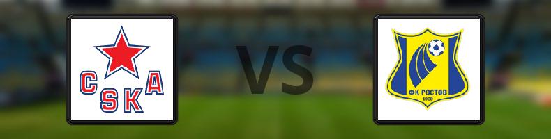 CSKA Moskva - Rostov odds, speltips, resultat i Ryska Premier League