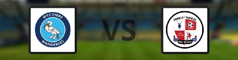 Wycombe - Crawley odds, speltips, resultat i League One