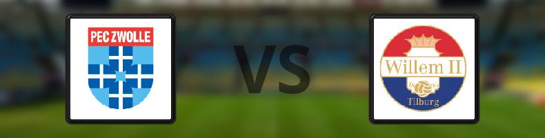 Zwolle - Willem II odds, speltips, resultat i Eredivisie