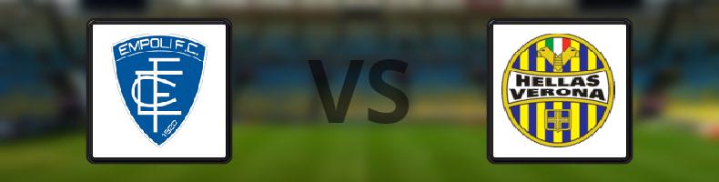 Empoli - Hellas Verona odds, speltips, resultat i Serie A