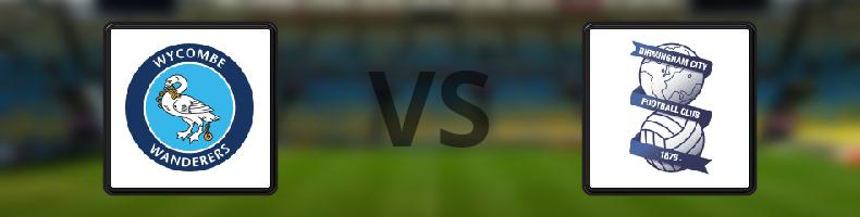 Wycombe - Birmingham odds, speltips, resultat i League One