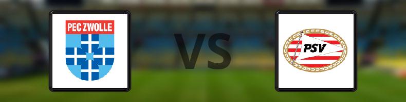 Zwolle - PSV Eindhoven odds, speltips, resultat i Eredivisie