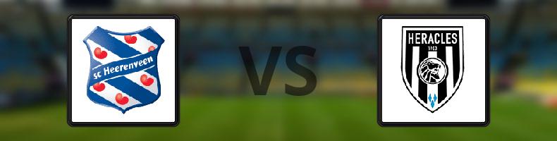 Heerenveen - Heracles Almelo odds, speltips, resultat i Eredivisie