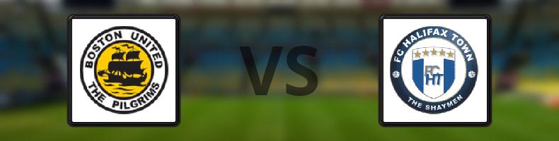 Boston United - FC Halifax Town odds, speltips, resultat i National League