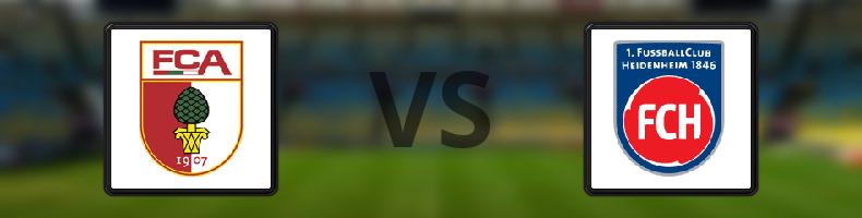 FC Augsburg - FC Heidenheim odds, speltips, resultat i Bundesliga