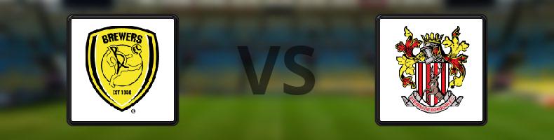 Burton Albion - Stevenage odds, speltips, resultat i League One