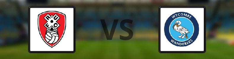 Rotherham - Wycombe odds, speltips, resultat i League One