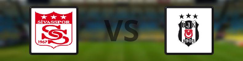 Sivasspor - Besiktas odds, speltips, resultat i Süper Lig