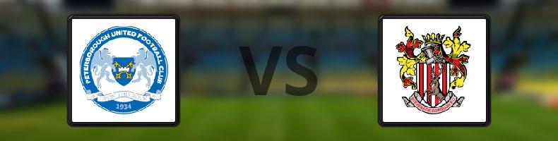 Peterborough - Stevenage odds, speltips, resultat i League One