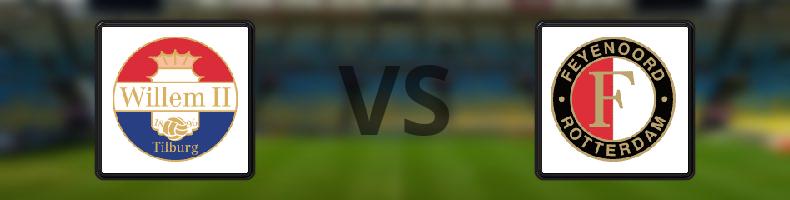 Willem II - Feyenoord odds, speltips, resultat i Eredivisie