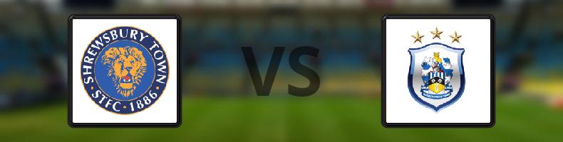 Shrewsbury - Huddersfield odds, speltips, resultat i League One