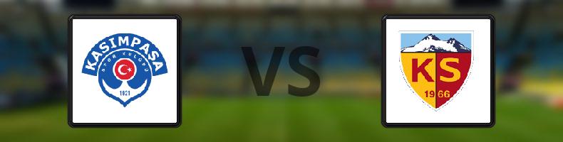 Kasimpasa - Kayserispor odds, speltips, resultat i Süper Lig