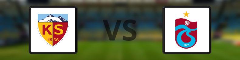 Kayserispor - Trabzonspor odds, speltips, resultat i Süper Lig