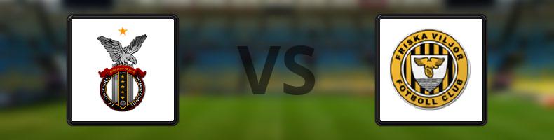 FC Stockholm Internazionale - Friska Viljor FC odds, speltips, resultat i Division 1