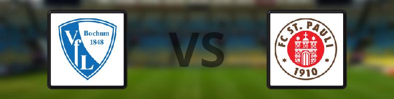 Bochum - FC St. Pauli odds, speltips, resultat i Bundesliga