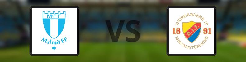 Malmö FF - Djurgården odds, speltips, resultat i Allsvenskan