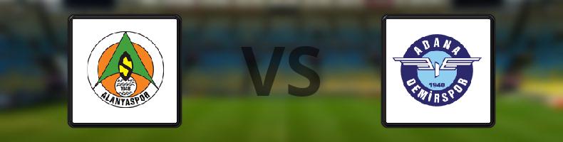 Alanyaspor - Adana Demirspor odds, speltips, resultat i Süper Lig