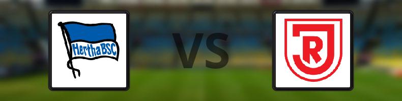 Hertha Berlin - SSV Jahn Regensburg odds, speltips, resultat i 2. Bundesliga