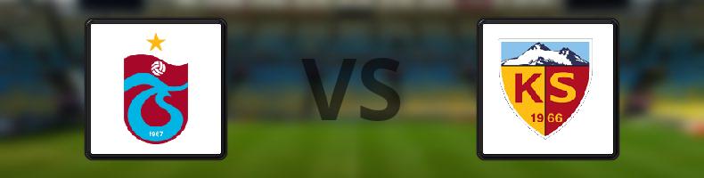 Trabzonspor - Kayserispor odds, speltips, resultat i Süper Lig