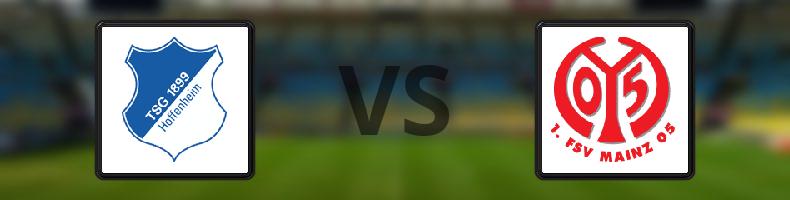 Hoffenheim - FSV Mainz 05 odds, speltips, resultat i Bundesliga