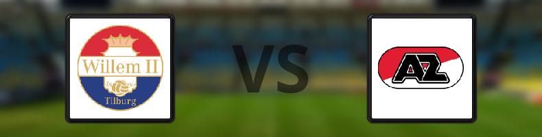 Willem II - AZ Alkmaar odds, speltips, resultat i Eredivisie