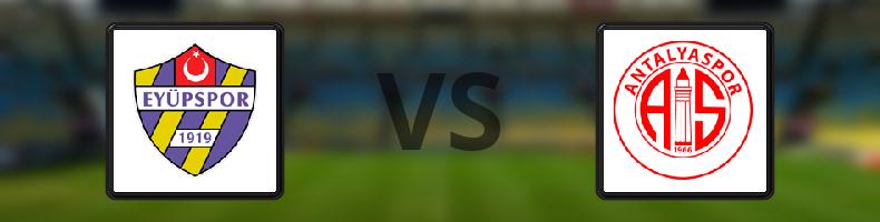 Eyüpspor - Antalyaspor odds, speltips, resultat i Süper Lig