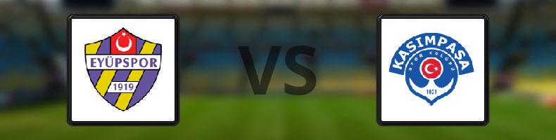 Eyüpspor - Kasimpasa odds, speltips, resultat i Süper Lig