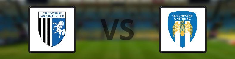 Gillingham - Colchester odds, speltips, resultat i League Two