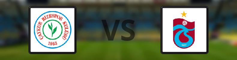 Çaykur Rizespor - Trabzonspor odds, speltips, resultat i Süper Lig