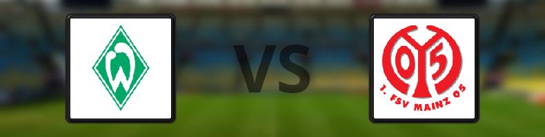 Werder Bremen - FSV Mainz 05 odds, speltips, resultat i Bundesliga