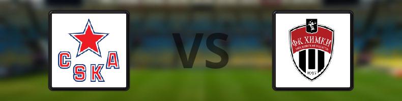 CSKA Moskva - FK Khimki odds, speltips, resultat i Ryska Premier League