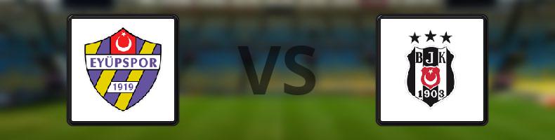 Eyüpspor - Besiktas odds, speltips, resultat i Süper Lig