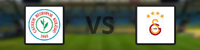 Çaykur Rizespor - Galatasaray odds, speltips, resultat i Süper Lig