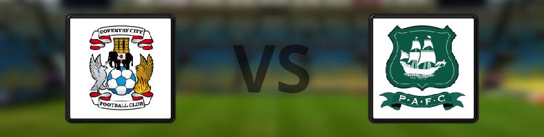 Coventry - Plymouth odds, speltips, resultat i EFL Championship