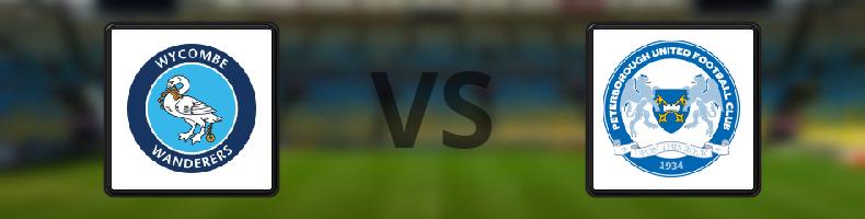 Wycombe - Peterborough odds, speltips, resultat i League One