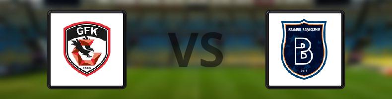 Gazişehir Gaziantep - Istanbul Basaksehir odds, speltips, resultat i Süper Lig