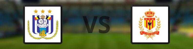 Anderlecht - KV Mechelen odds, speltips, resultat i Jupiler League