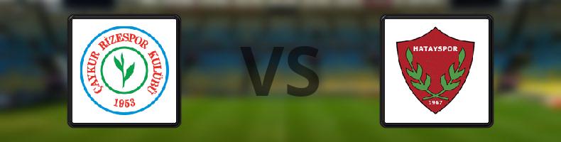 Çaykur Rizespor - Hatayspor odds, speltips, resultat i Süper Lig