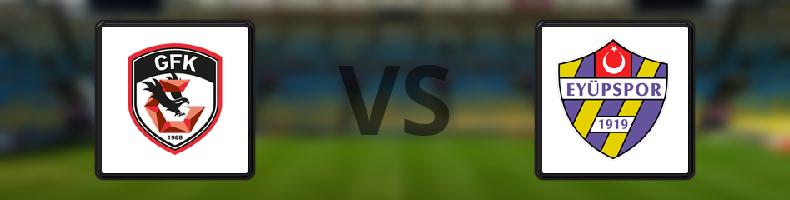 Gazişehir Gaziantep - Eyüpspor odds, speltips, resultat i Süper Lig