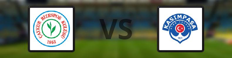 Çaykur Rizespor - Kasimpasa odds, speltips, resultat i Süper Lig