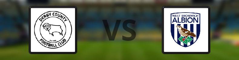 Derby County FC - West Bromwich odds, speltips, resultat i EFL Championship