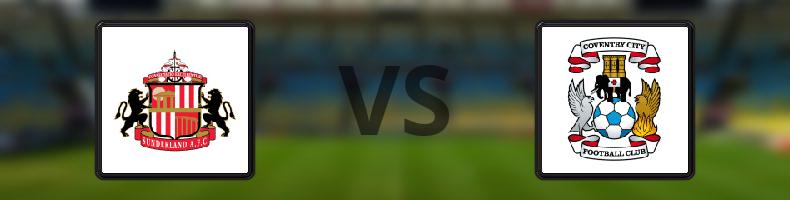 Sunderland - Coventry odds, speltips, resultat i EFL Championship